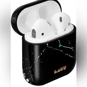 LAUT - HUEX Elements for AirPods 2 and 1 Charging Case | Marble Print Pattern